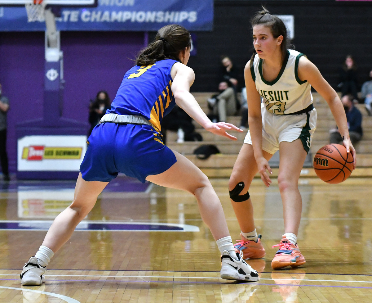 Barlow Jesuit girls basketball Taylor Balkom 20